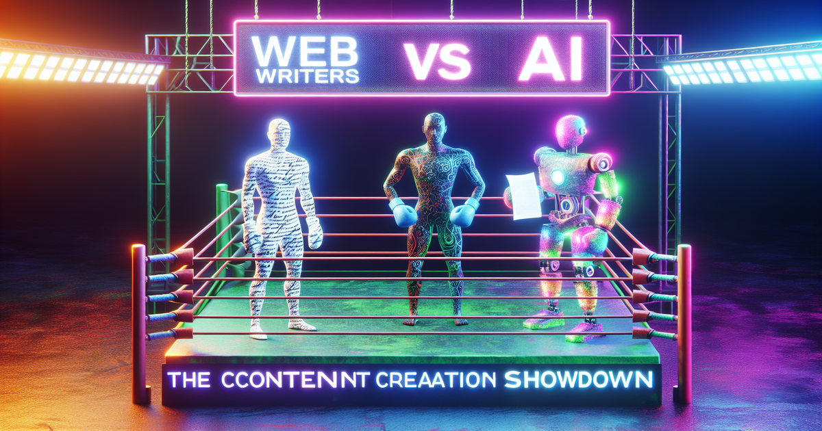 Revolutionise Your Content: Web Writers vs AI – A Comprehensive Comparison